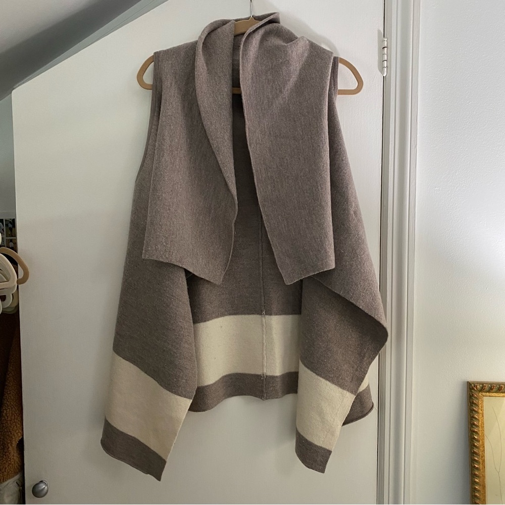 Joie Striped Vest (100% Wool)